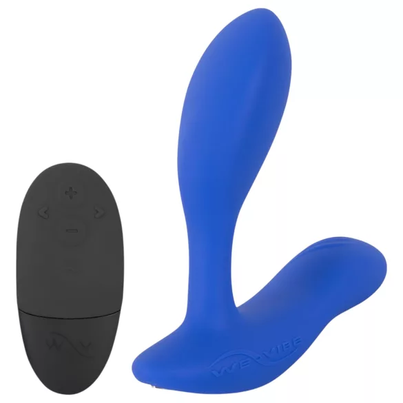 We-Vibe Vector+ - анален вибратор с вибрации, презареждащ се, син