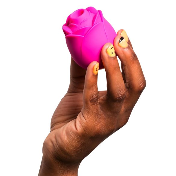 ROMP Rose - вибратор с въздушни вълни - розов