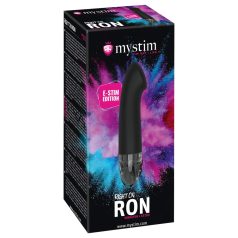   mystim Right on Ron E-Stim - електро G-точка вибратор - черен