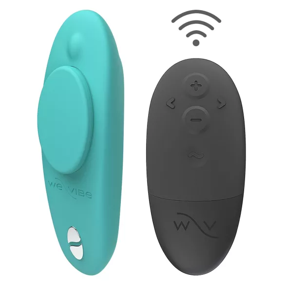 We-Vibe Moxie+ - радиоваг, смарт клиторен вибратор (тюркоаз)