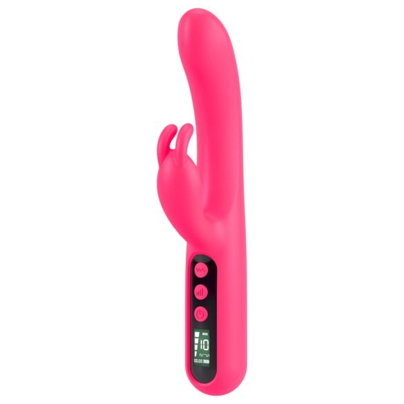 You2Toys Pink Sunset - цифров вибратор с клиторен стимулатор (розов)