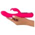You2Toys Pink Sunset - цифров вибратор с клиторен стимулатор (розов)