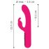 You2Toys Pink Sunset - цифров вибратор с клиторен стимулатор (розов)
