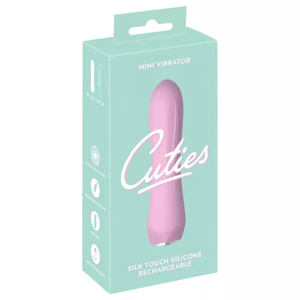 Cuties - мини вибратор с акумулатор и водоустойчив - розов