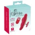 Smile - вибриращ бикини с дистанционно - акумулаторен - червен
