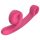 Snail Vibe Curve - 2в1 клиторен вибратор (розов)