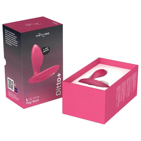 We-Vibe Ditto+ - смарт, акумулаторен анален вибратор (розов)