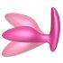 We-Vibe Ditto+ - умен анален вибратор с батерия (розов)