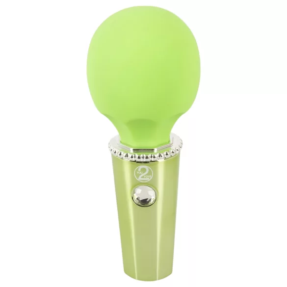 You2Toys Mini Wand - акумулаторен масажор вибратор (зелен)