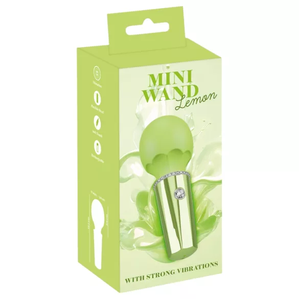 You2Toys Mini Wand - акумулаторен масажор вибратор (зелен)