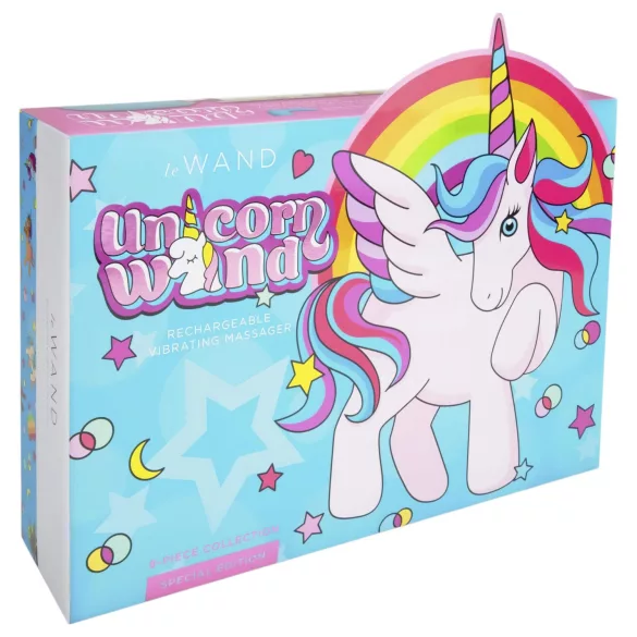 le Wand Unicorn - вибратор масажор комплект - дъга