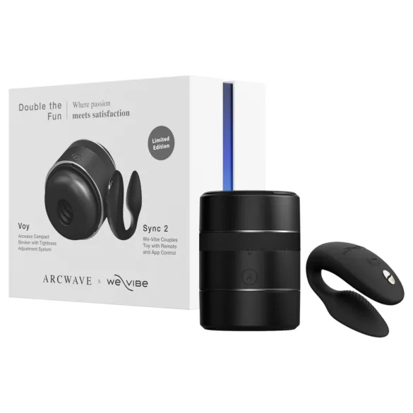 Arcwave Voy и We-Vibe Sync 2 - комплект Double the Fun (черен)