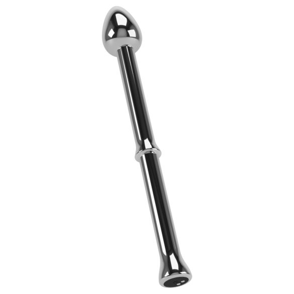 Rebel - метален простатен вибратор (сребърен)