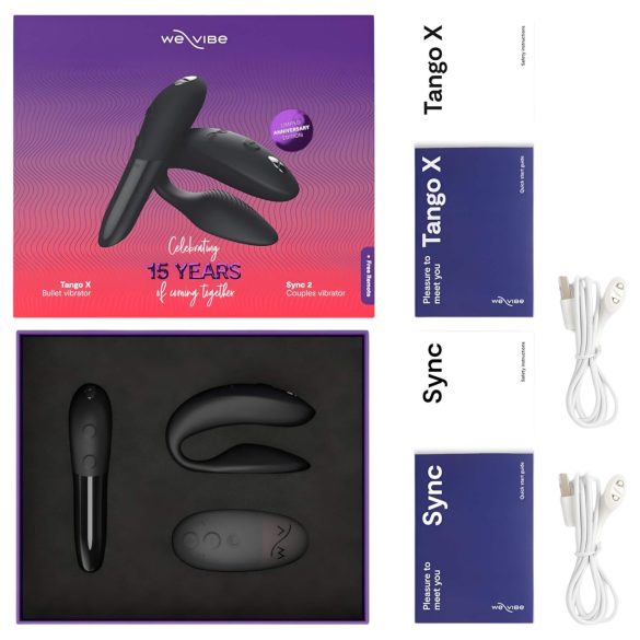 We-Vibe Collection - вибратор за двойки комплект - черен