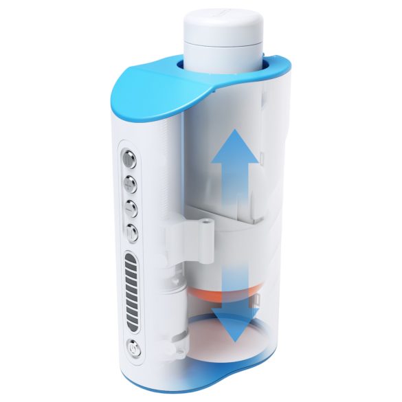 Autoblow A.I. Ultra - мрежова супер устна мастурбатор (бял)