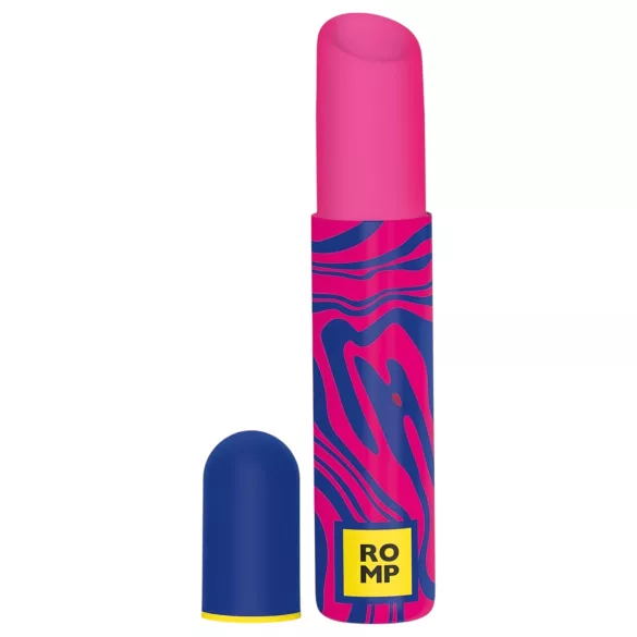 ROMP Lipstick - вибратор за клитора с въздушни вълни - розов, акумулаторен
