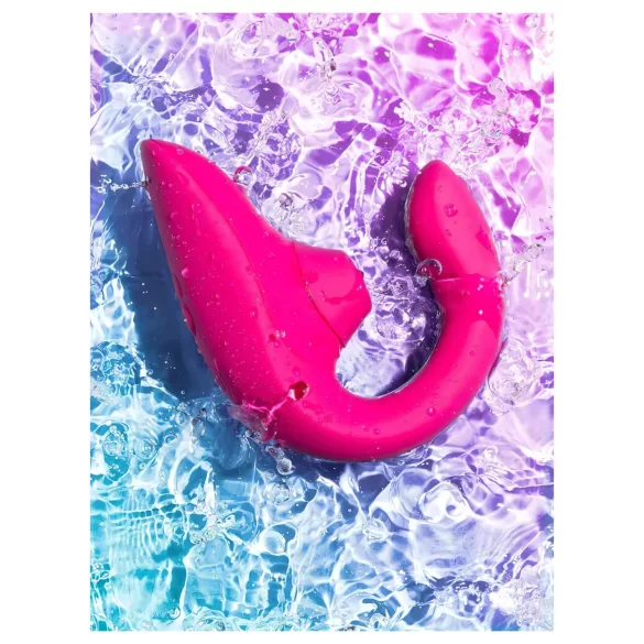 Womanizer Blend - G-точка вибратор и стимулатор за клитор (розов)