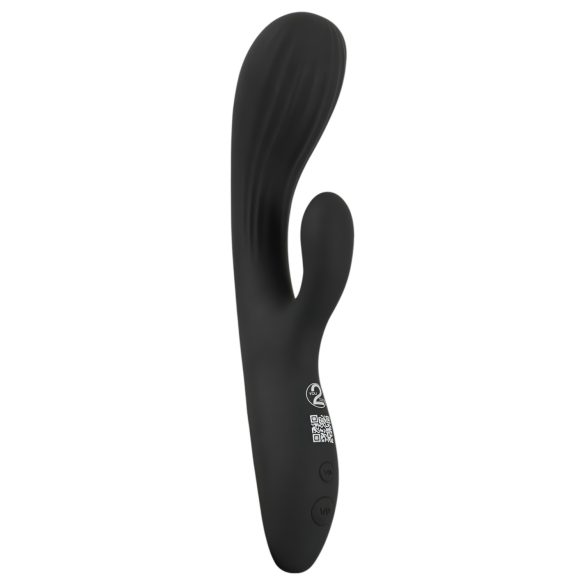 You2Toys Intense - Вибратор за G-точка с клиторен стимулатор (черен)