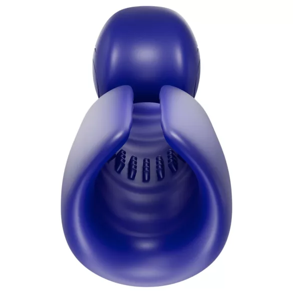 SVibe EVO - водоустойчив мастурбатор с акумулатор - син