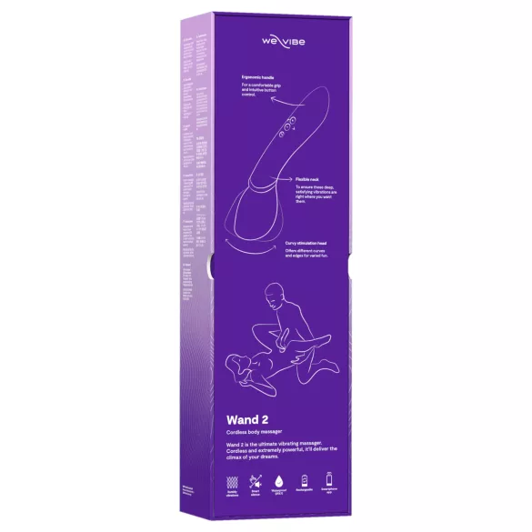 We-Vibe Wand 2 - масажен вибратор с управление чрез приложение