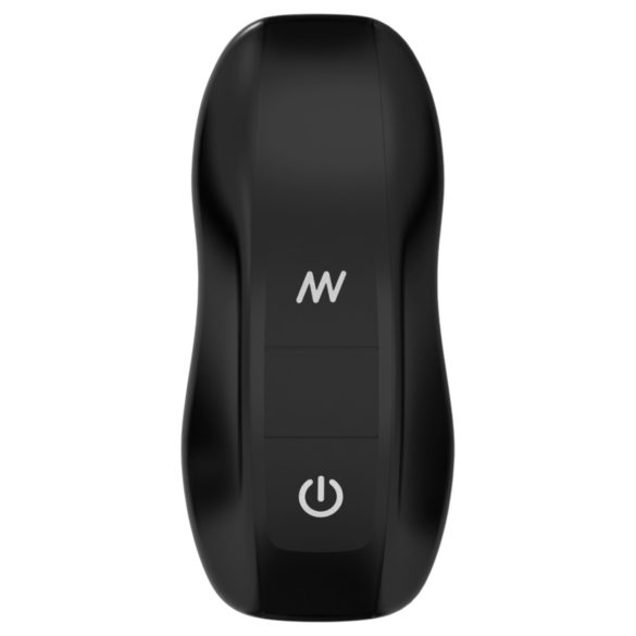 ANOS - вибриращ анален плъг сет - черен