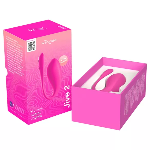 We-Vibe Jive 2 - носим, дистанционно управляван G-точков вибратор (розов)