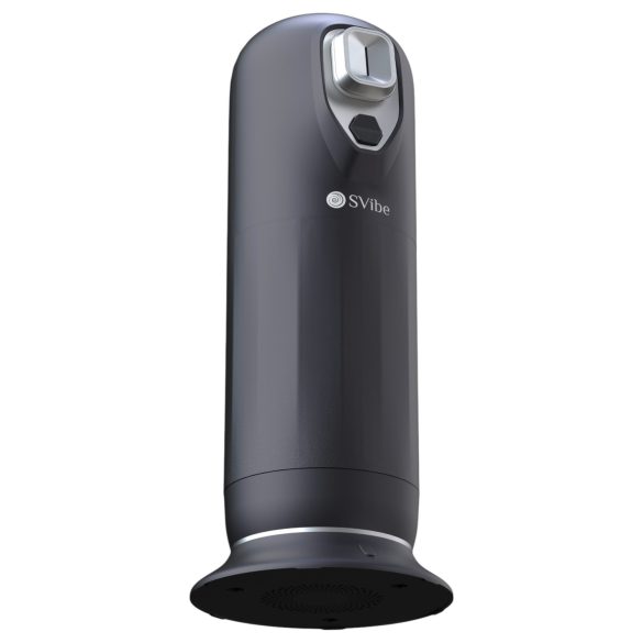 Snail Vibe Jet - автоматичен мастурбатор с подгряване - черен