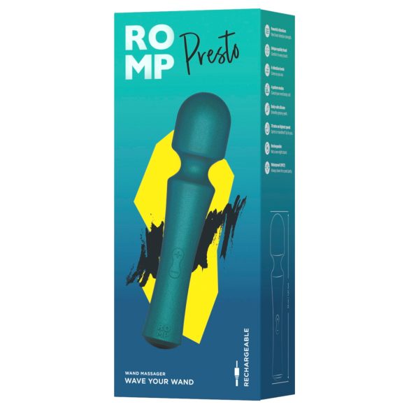 ROMP Presto - вибриращ масажор - зелен