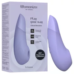   Womanizer Enhance - въздушно-вълнов клиторстимулатор (лилав)