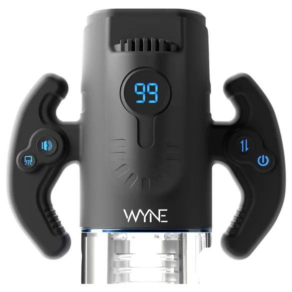 WYNE 11 - автоматичен мастурбатор за мъже - черен