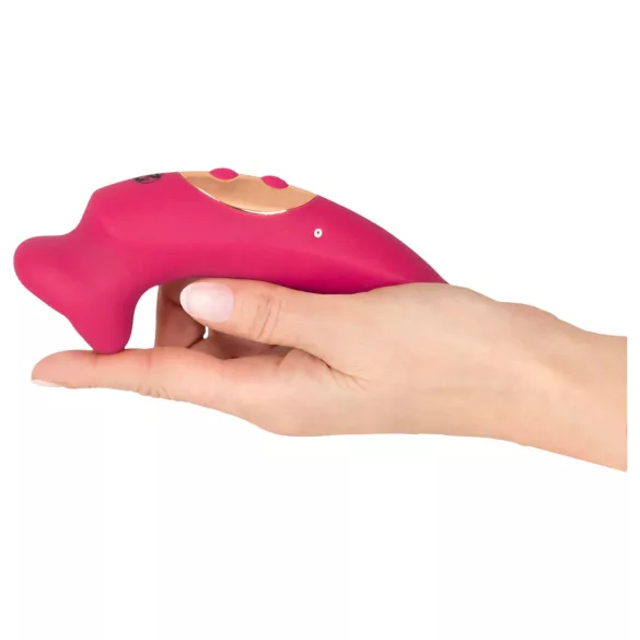 You2Toys Oral Fun - вакуумен и езичков стимулатор за клитор (розов)