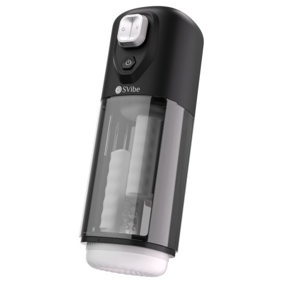 Snail Vibe Ikon Volt - автоматичен мастурбатор (черен)