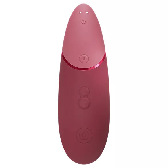 Womanizer Next - стимулатор за клитор с въздушни вълни - акумулаторен - бордо