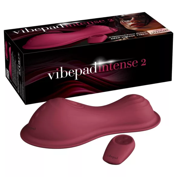 Vibepad Intense 2 - вибрираща възглавница с дистанционно управление (червена)