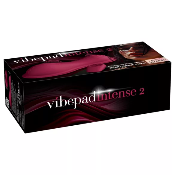 Vibepad Intense 2 - вибрираща възглавница с дистанционно управление (червена)