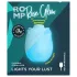 ROMP Rose Glow - въздушно-вълнов вибратор за клитор (син)