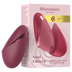   Womanizer Next Liberty - стимулатор за клитора с въздушни вълни (червен)