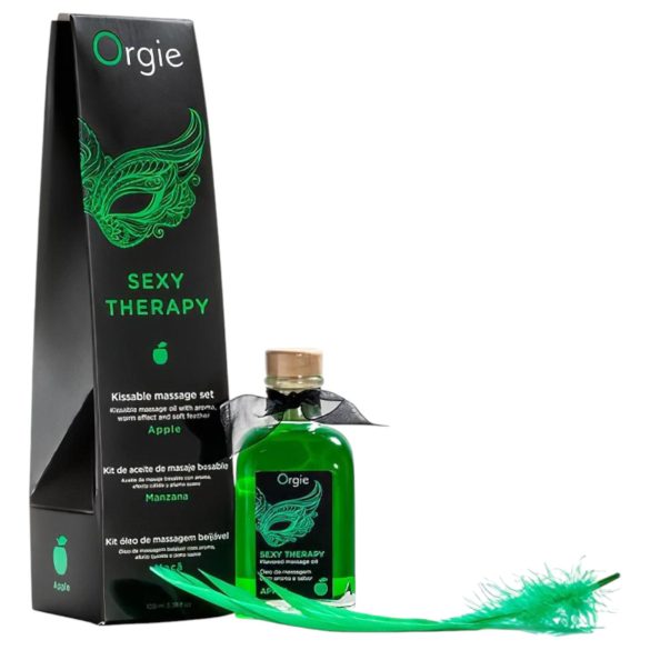 Orgie Sexy Therapy - Комплект масажни масла - ябълка
