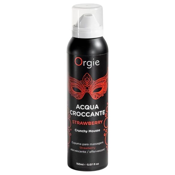 Orgie Acqua Croccante - масажна пяна - ягода (150 мл)
