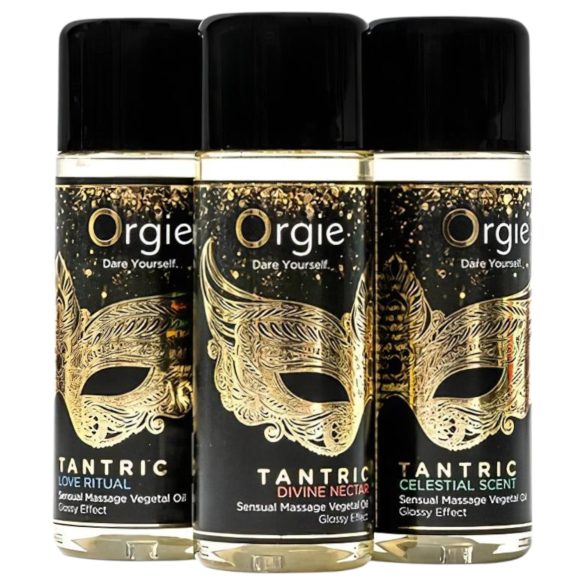 Orgie Tantric - сет чувствени масла за масаж (3x30 мл)
