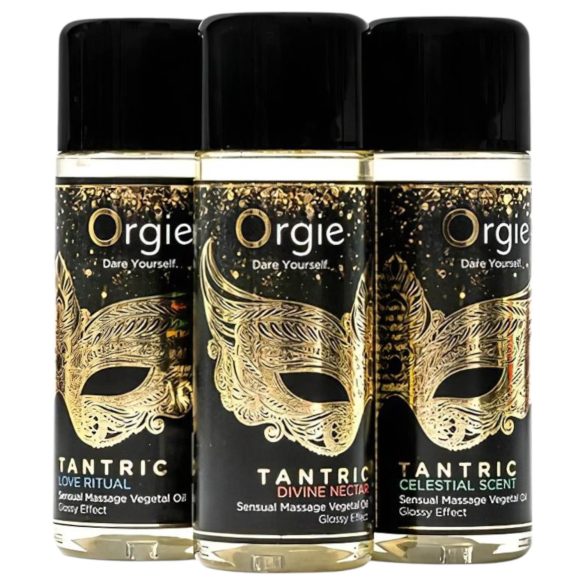 Orgie Tantric - сет чувствени масла за масаж (3x30 мл)