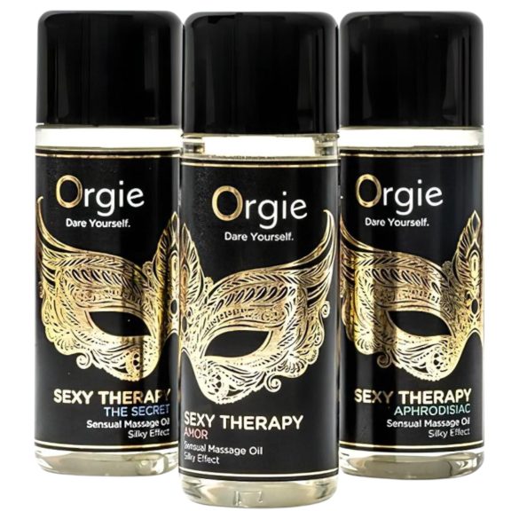 Orgie Sexy Therapy - комплект чувствено масажно олио (3x30ml)