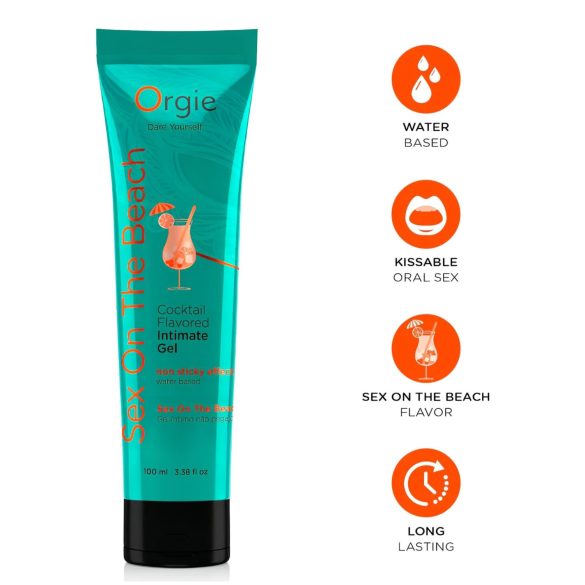 Orgie - ядлива лубрикант гел Sex On The Beach - 100 мл