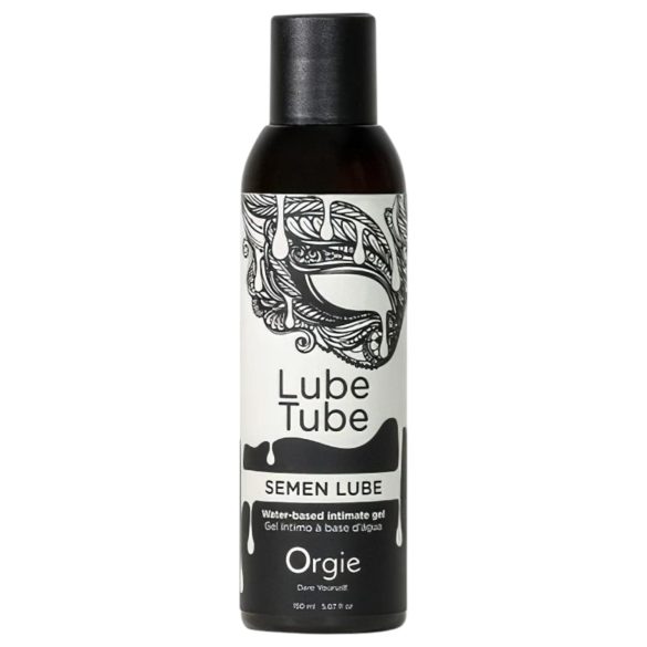 Orgie Lube Tube - изкуствена сперма лубрикант (150ml)