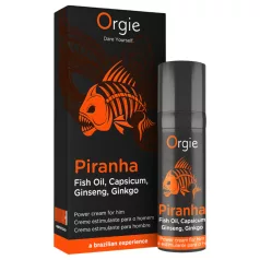   Orgie Piranha Power Cream - стимулиращ крем за повишаване на потентността за мъже (15 ml)