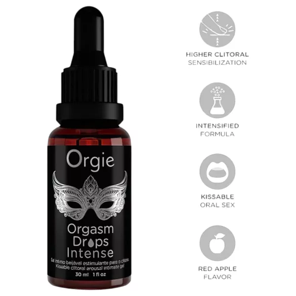 Orgie Orgasm Drops Intense - стимулиращ интимен гел за жени (30 мл)