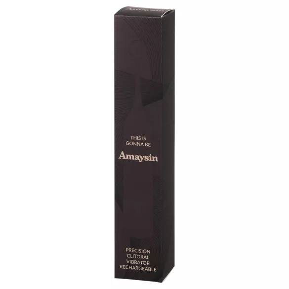 Amaysin Precision - вибратор за клитор с акумулаторна батерия (син)