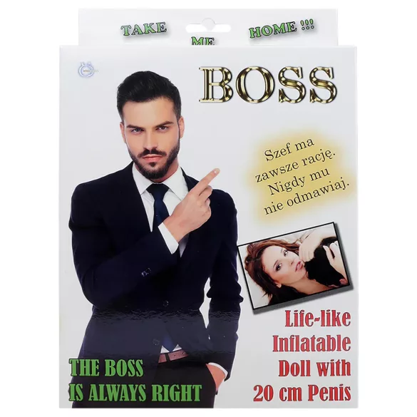 Boss - надуваем мъж от гума
