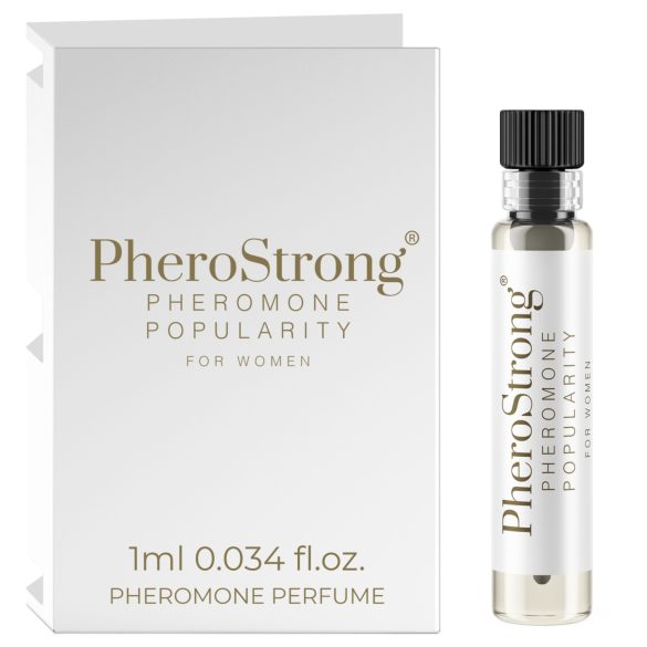 PheroStrong Популярност - феромонов парфюм за жени (1 мл)