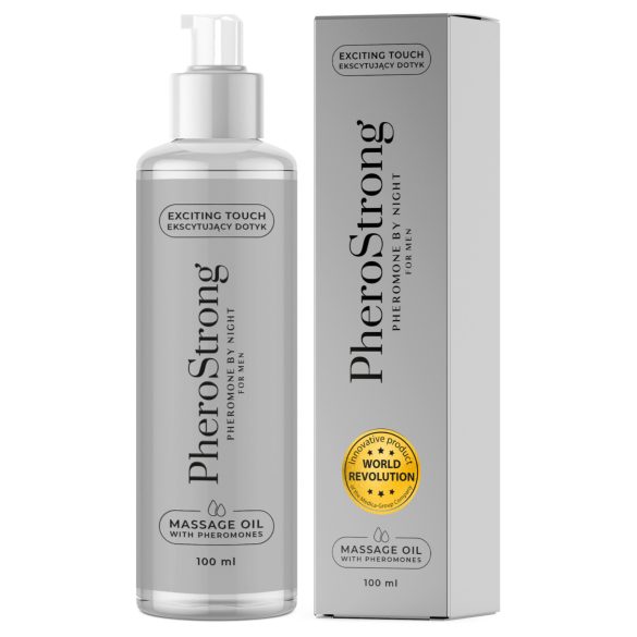 PheroStrong by Night - масажно олио за мъже - 100 мл
